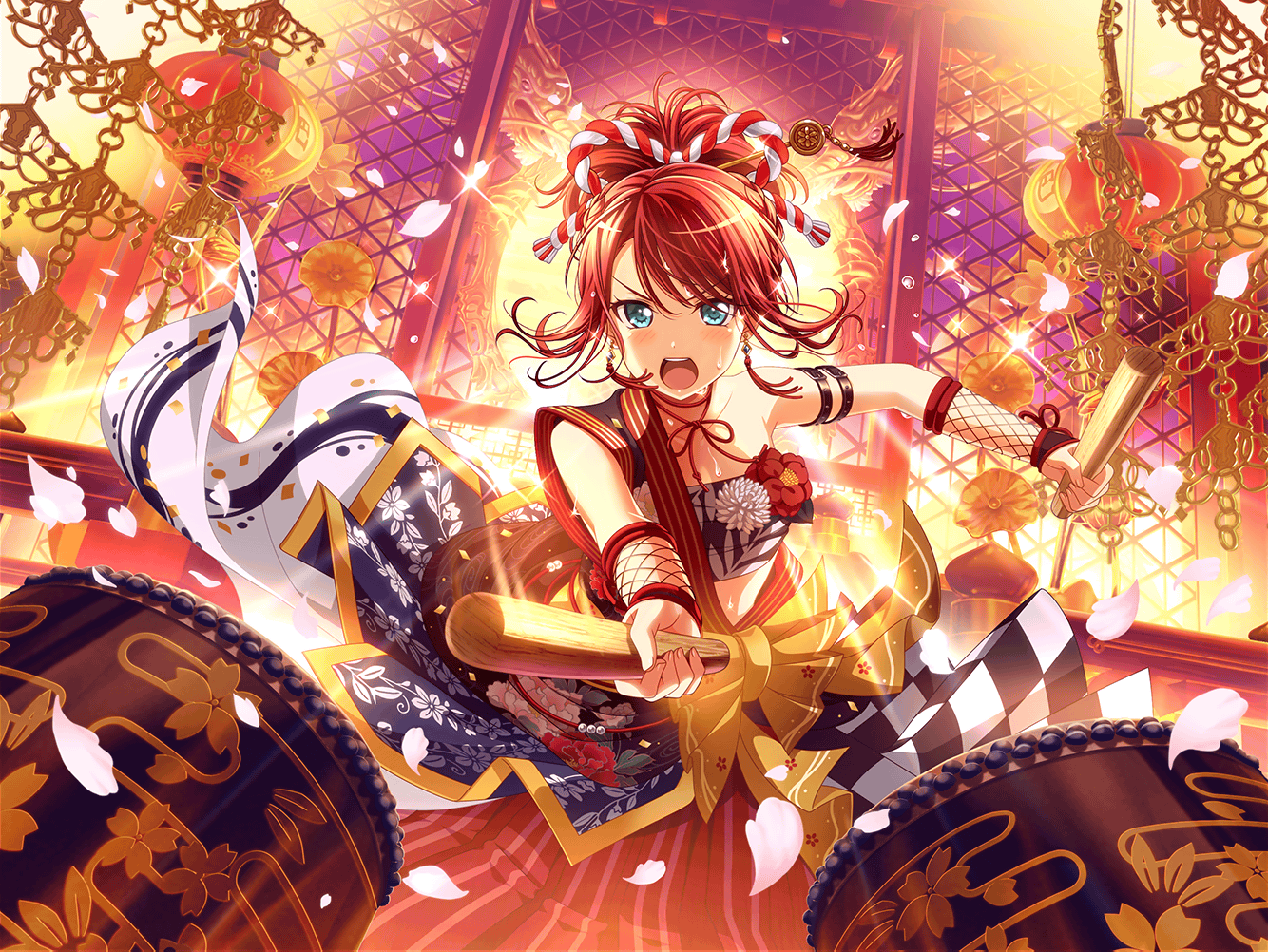 バンドリ Afterglow アフグロ 宇田川巴 6周年 KV缶 ×70 宇田川 巴