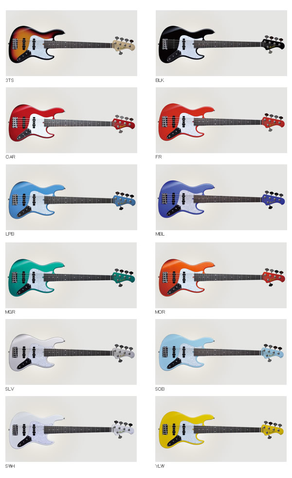 Bacchus WOODLINE WL-501 / 5弦エレキベース（イエロー） Bacchus