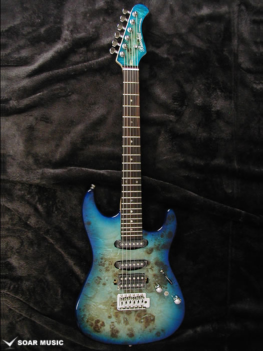 Bacchus GS-mini エレキギター サンバースト ケース付 Bacchus GS-mini