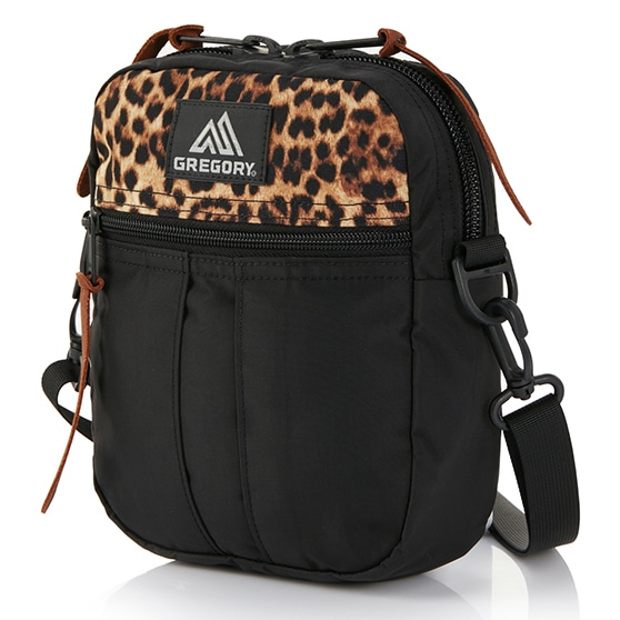 クイックポケットL / ブラック/レオパード 08J＊P2313 125415A198