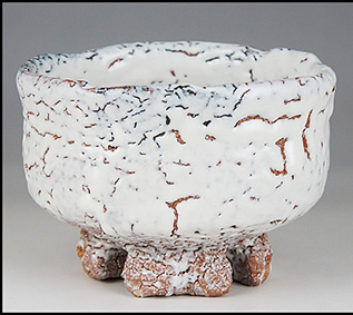 三輪休和（十代三輪休雪隠居後最晩年の作）萩茶碗