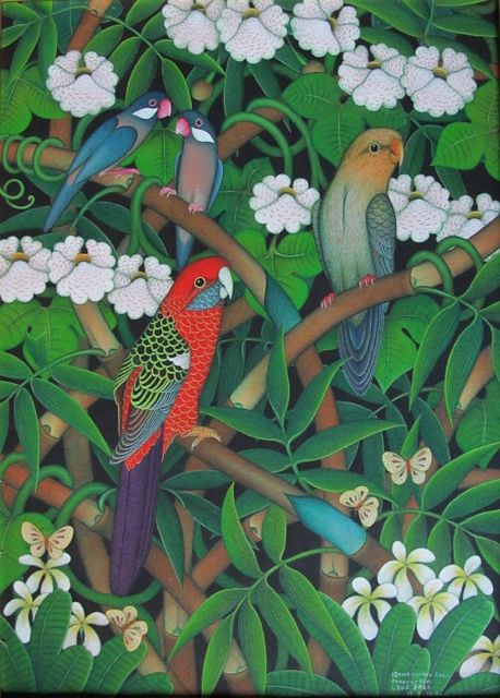 バリ絵画ウブド絵画