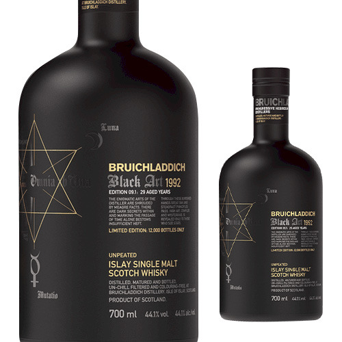 ブルイックラディ ブラックアート 09.1 700ml 44.1度 スコッチ