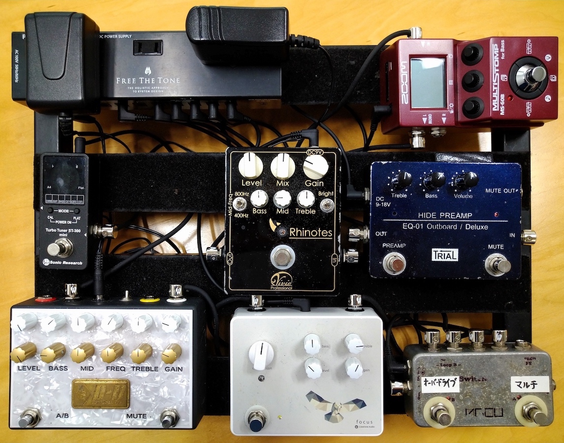 ベースエフェクターボードセット 作成依頼受付中】エフェクターボード