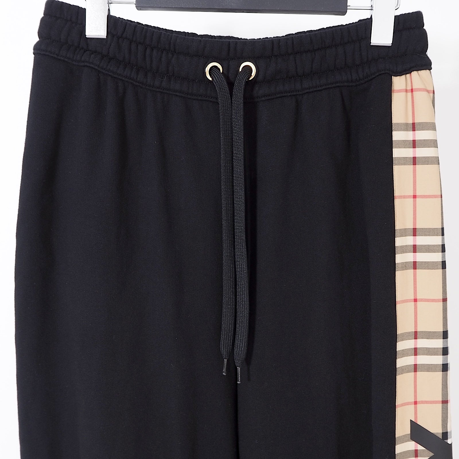バーバリー Burberry 現行タグ サイドライン チェック ロゴ ジョガー
