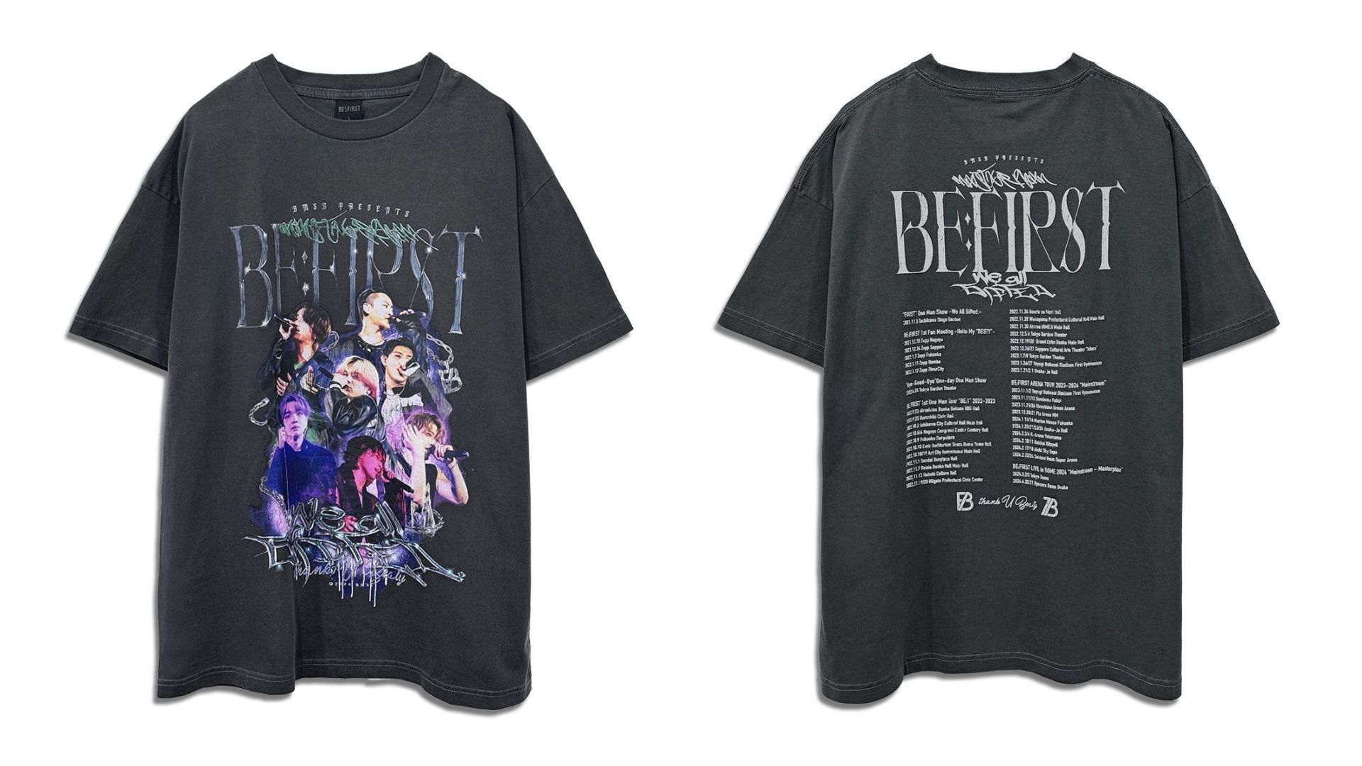 BE:FIRSTワールドツアー2025限定Tシャツ(М) BE FIRST World Tour 2025