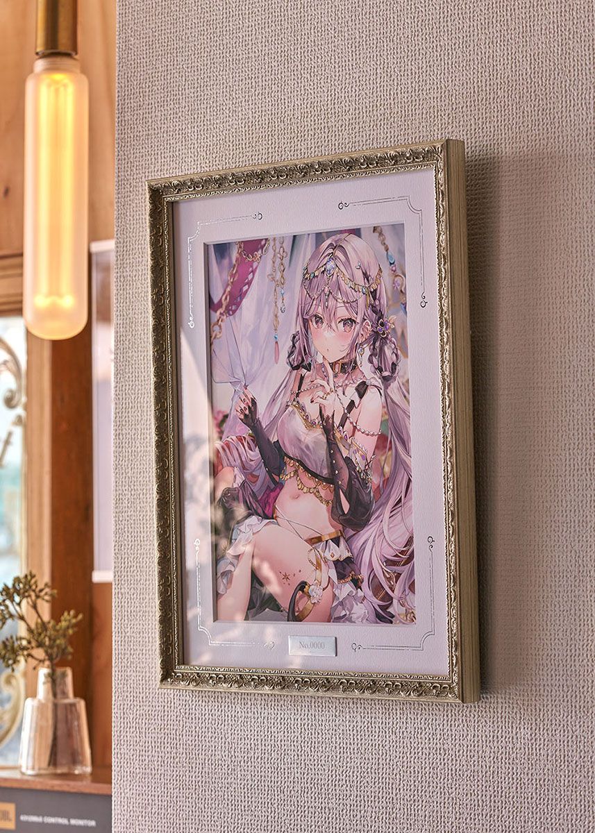 ももこ氏オリジナルイラスト』 キャラファイングラフ ももこ氏