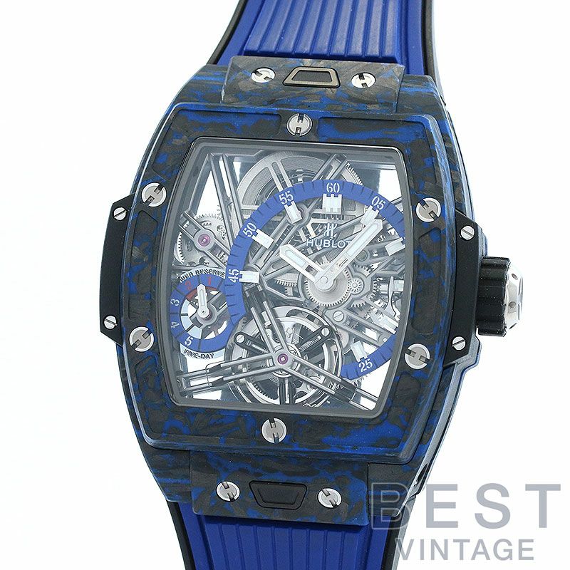 中古】HUBLOT SPIRIT OF BIG BANG CARBON BLUE 42MM ウブロ スピリット