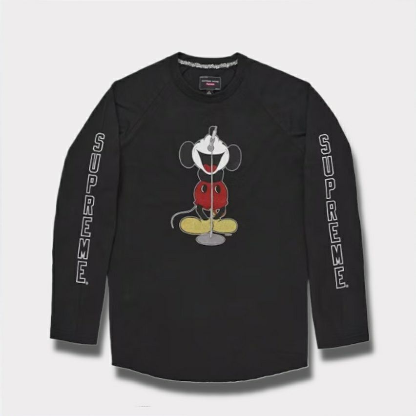 Supreme シュプリーム 2025AW Number (N)ine x Mickey Mouse Raglan L