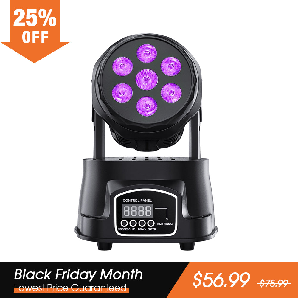 BETOPPER LM70S RGBW ムービングヘッドライト 5個セット BETOPPER ミニ