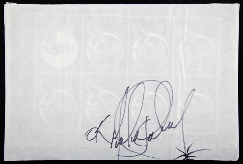 MichaelJackson証明書写真ネガフィルムコレクションフォト