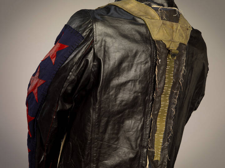 BONO'S STAGE WORN BULLET LEATHER JACKET FROM THE