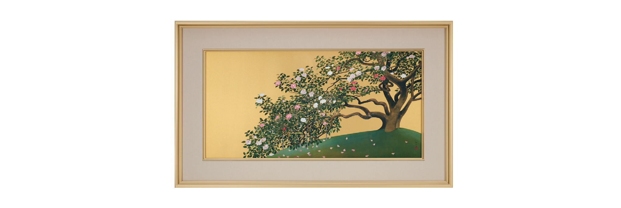 速水御舟牡丹アダチ版画研究所