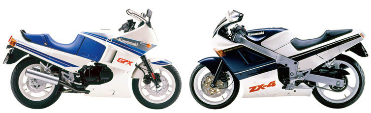 ZX-4(ZX400G) -since1988- - バイクの系譜