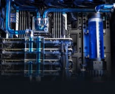 BIZON ZX5500 – Best custom water-cooled AI/ML, Deep learning