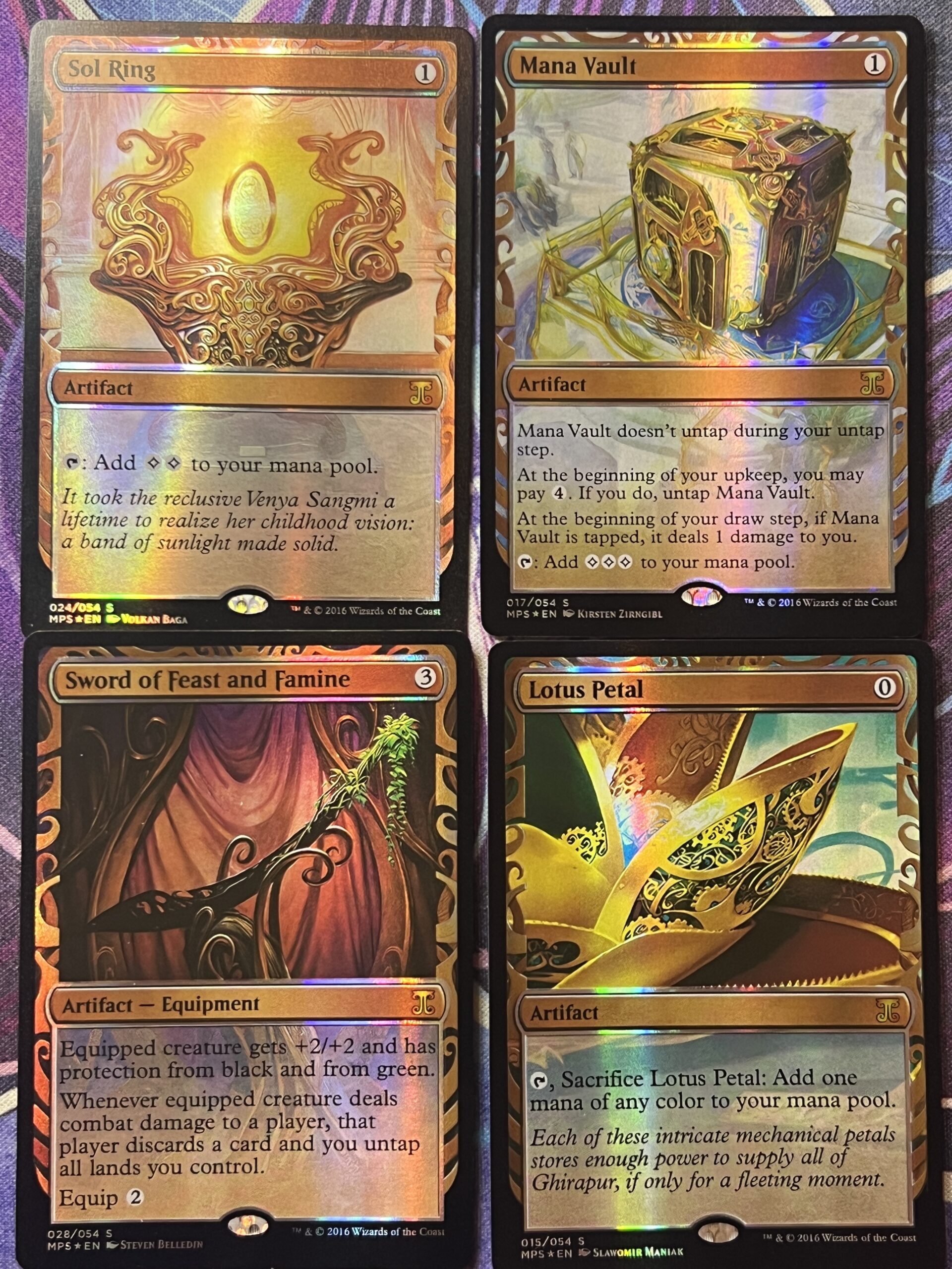 Foil 思考囲い Thoughtseize MPS 英語 マスターピース Foil 思考囲い