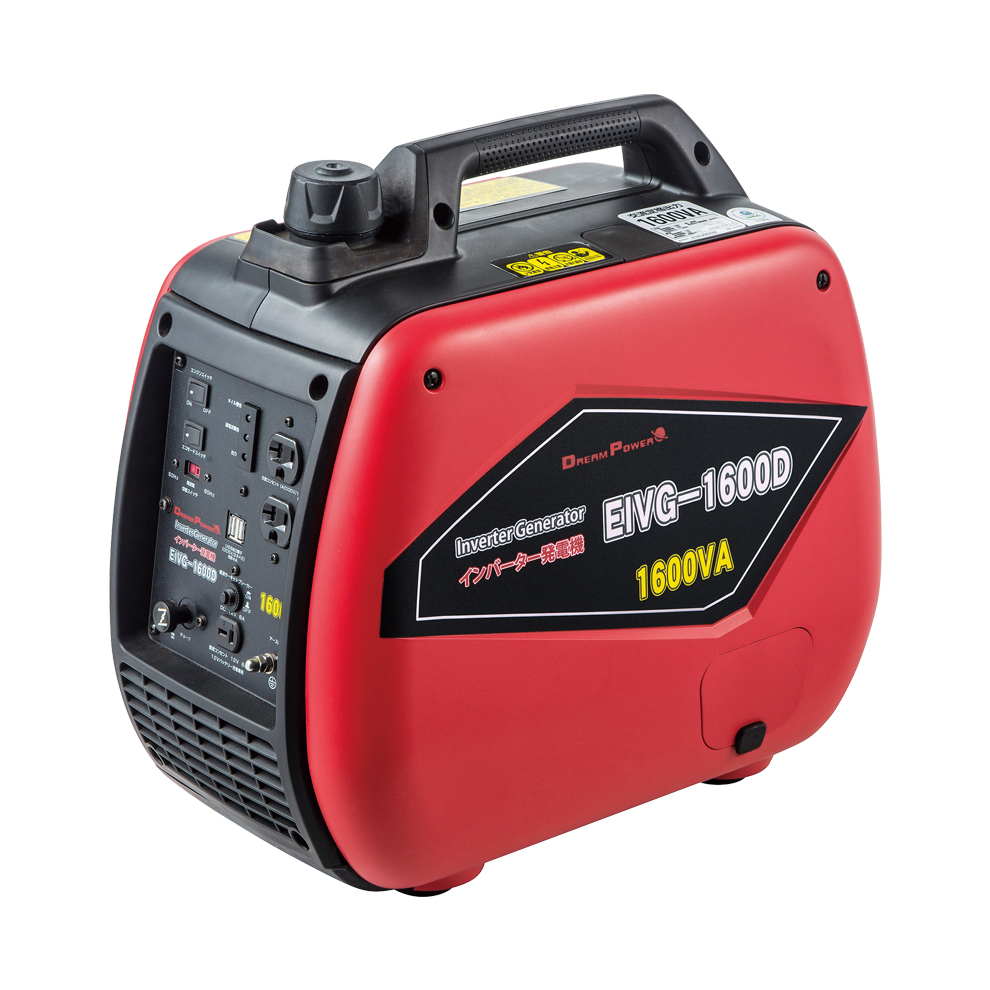 エンジン快調/即使用OK DENYOインバーター発電機GE-900-IV(77)