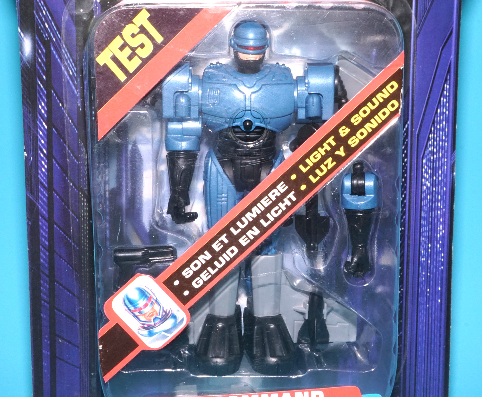 ROBOCOP ALPHA COMMANDO AIR COMMAND MOC MOSC EURO CARD 1998 IDEAL