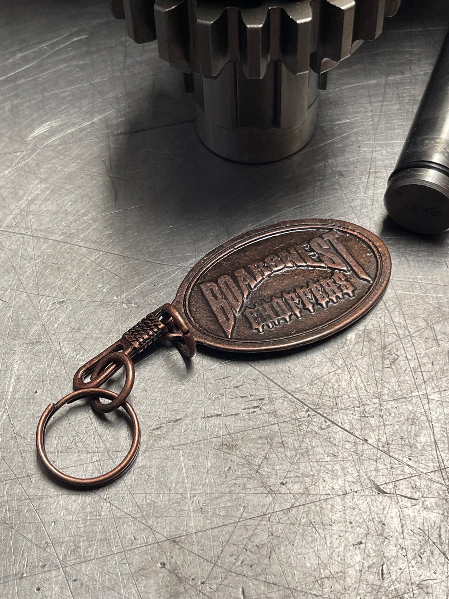 Antique BNC Keychain – Boars Nest Choppers