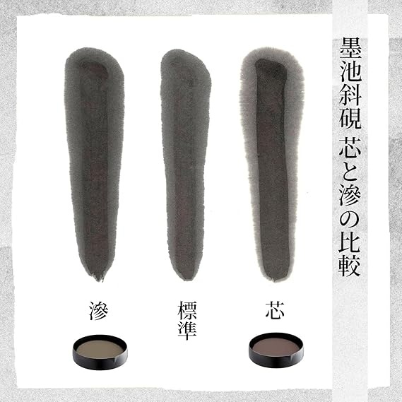 SS型用 墨池斜硯