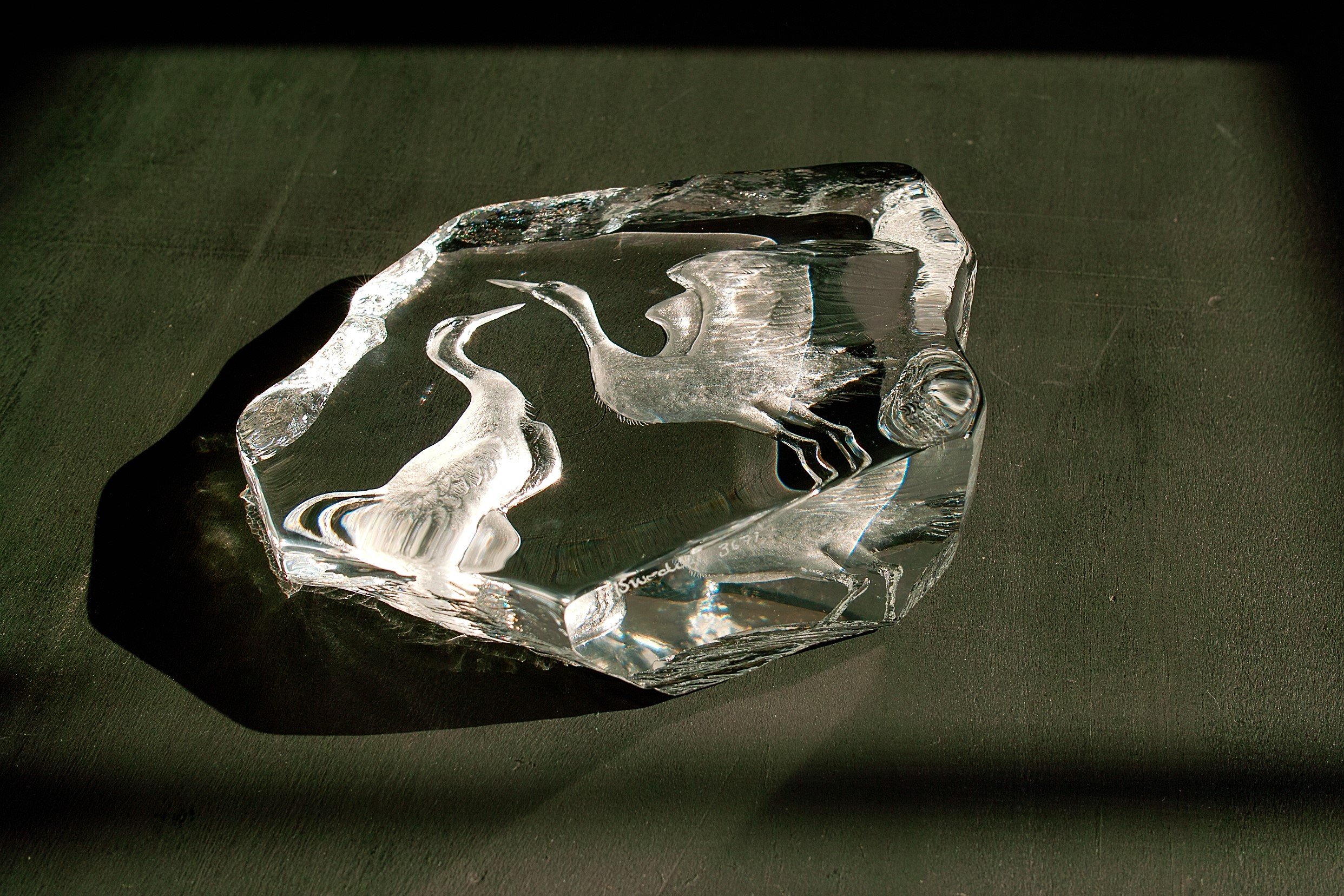 No.7364「北欧クリスタルオブジェ：ガラスアート」SOLD | ボルトナット