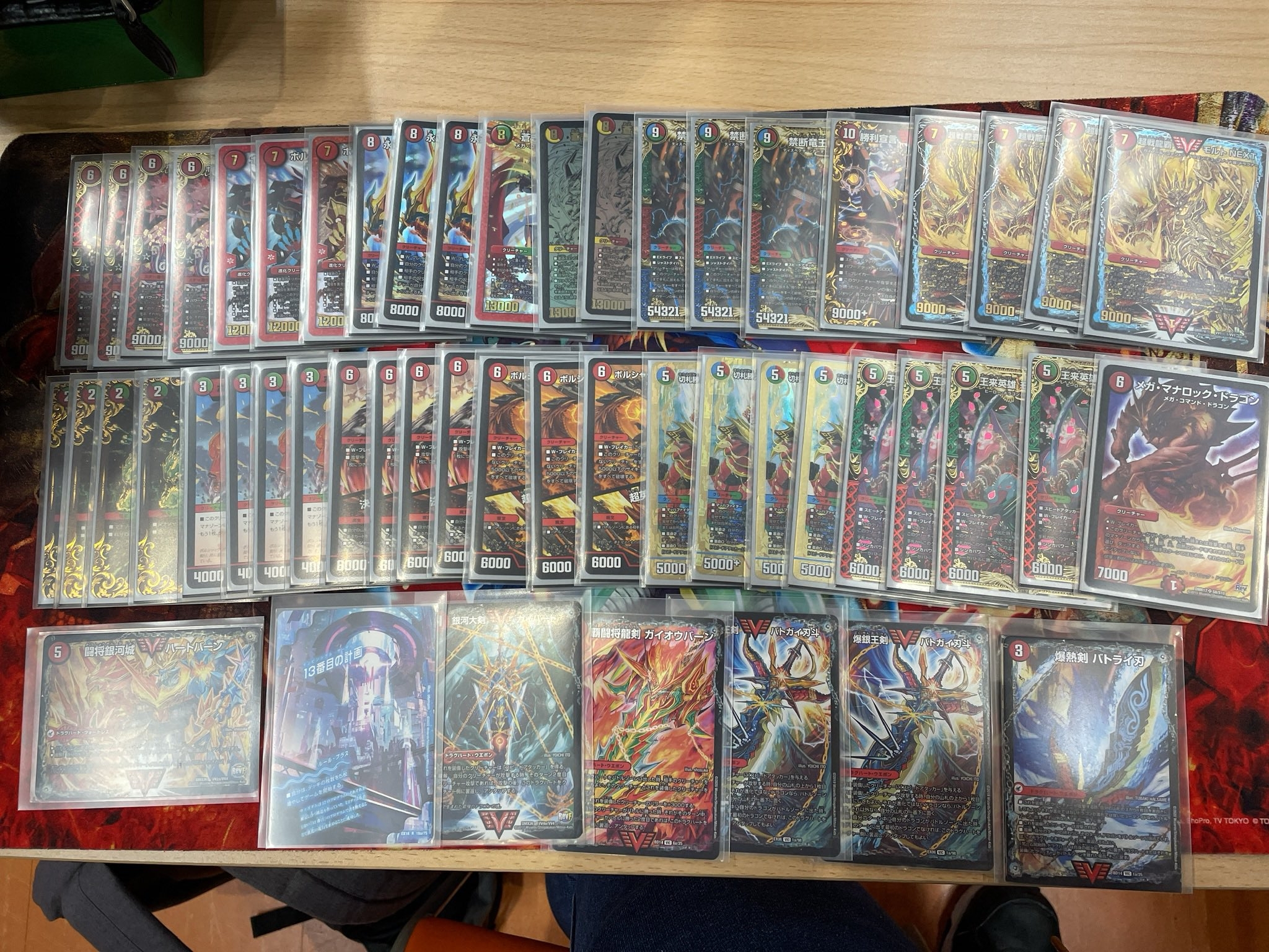 シータモルト デッキ 調整パーツ、ドラグハート付き 高レート デュエル