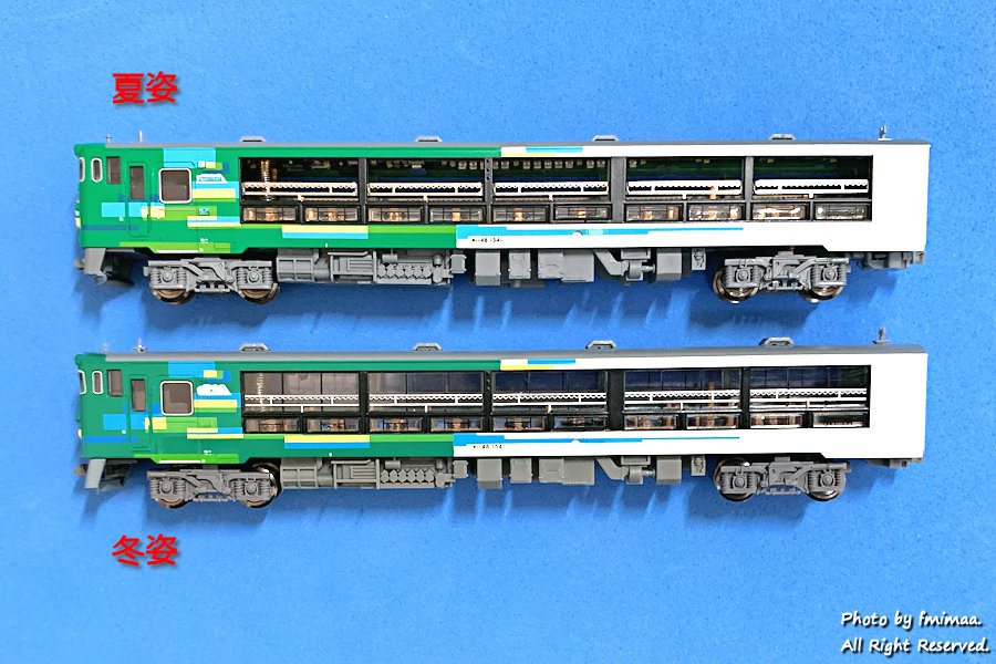 最新ロッド・新品・未開封 キハ48 びゅうコースター 風っこ 夏姿 2両