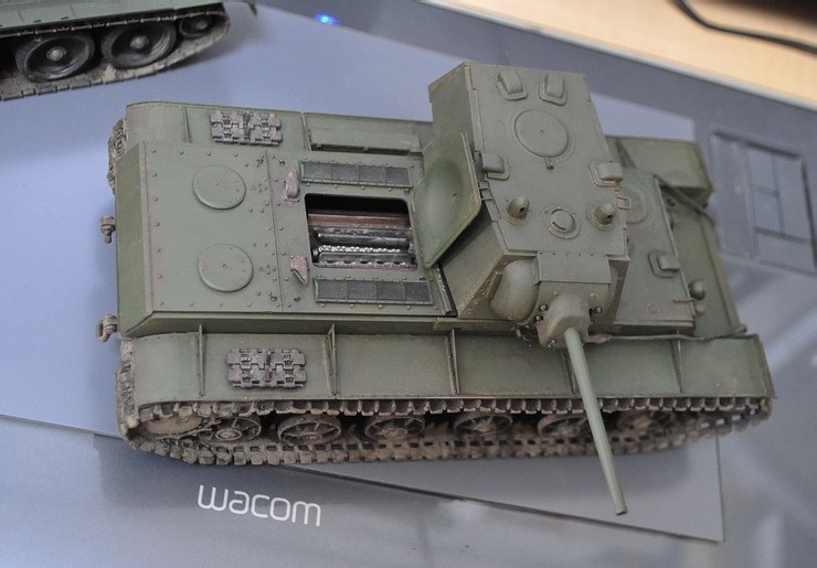 模型】トランペッター 1/35 KV1重戦車 | Garland's Gunland