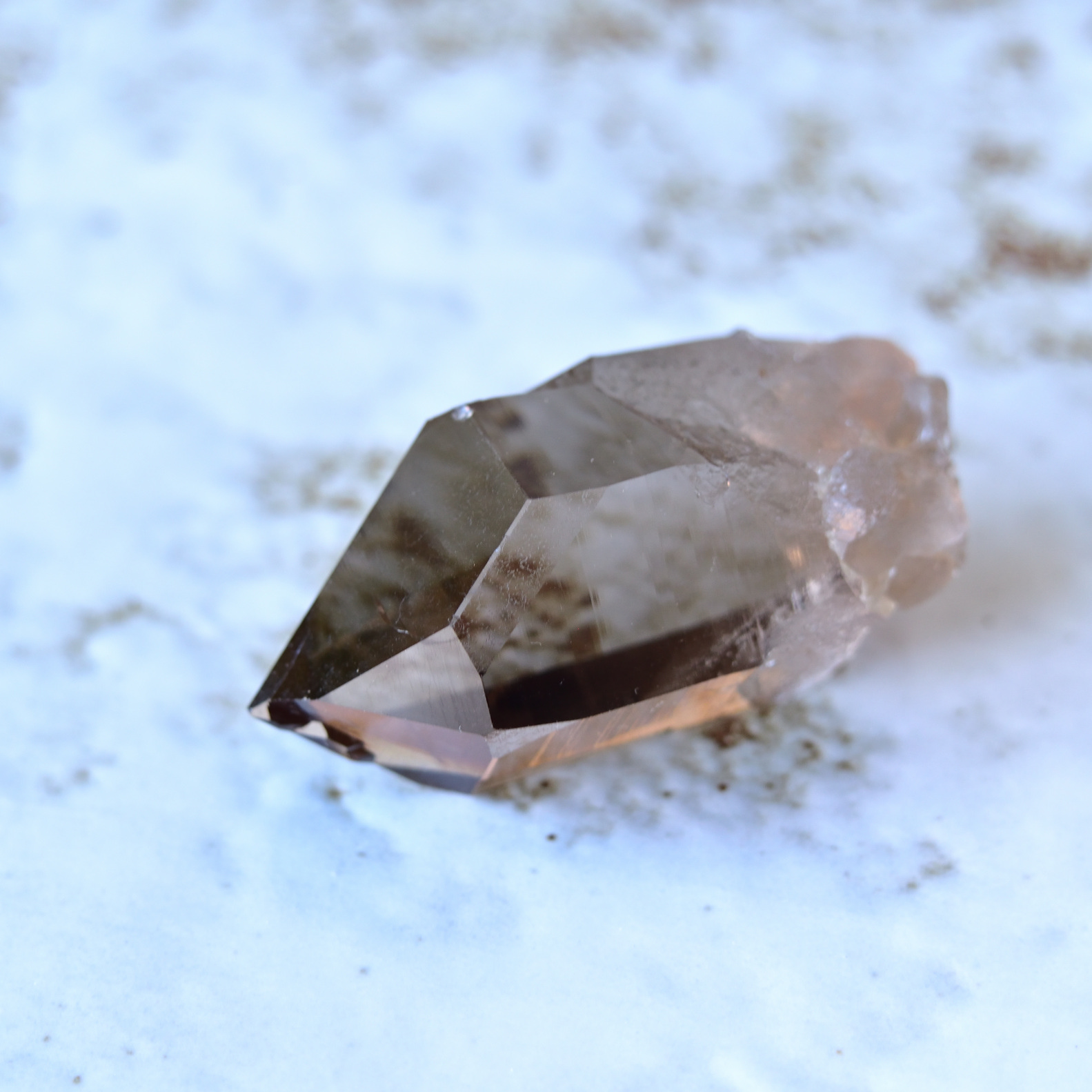 スモーキークォーツ アルプス水晶 JEWEL スイス産 35g/ クリスタル