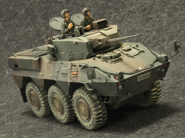 HIGH-GEARedの模型と趣味の日常 1/35『陸上自衛隊 87式偵察警戒車』完成