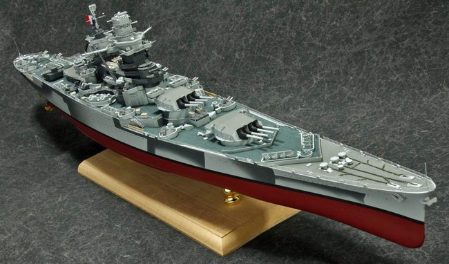 HIGH-GEARedの模型と趣味の日常 1/350戦艦『リシュリュー』完成