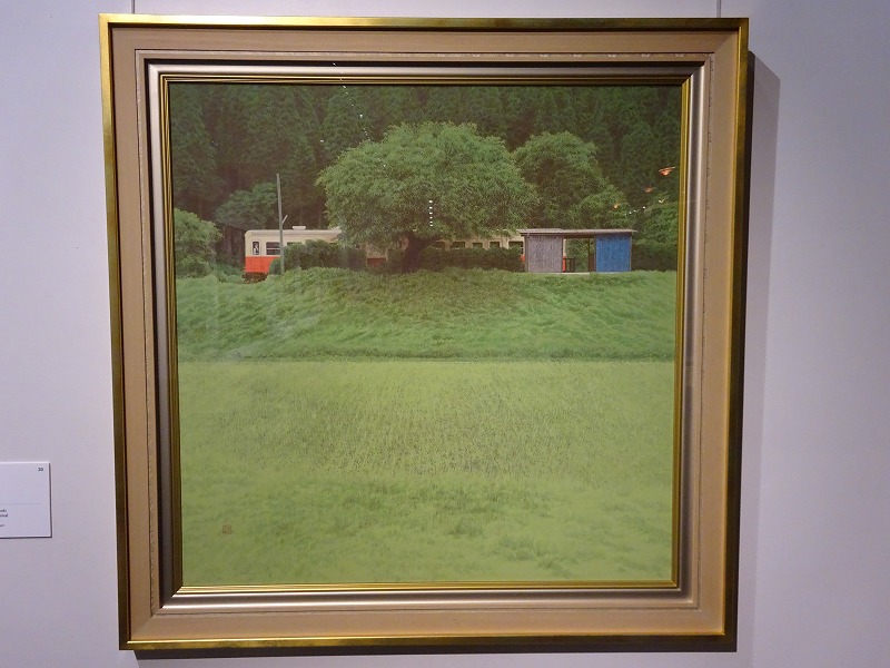 真作」小田野尚之 日本美術院 同人 芸大秀才 本格岩絵の具 4号S 真作