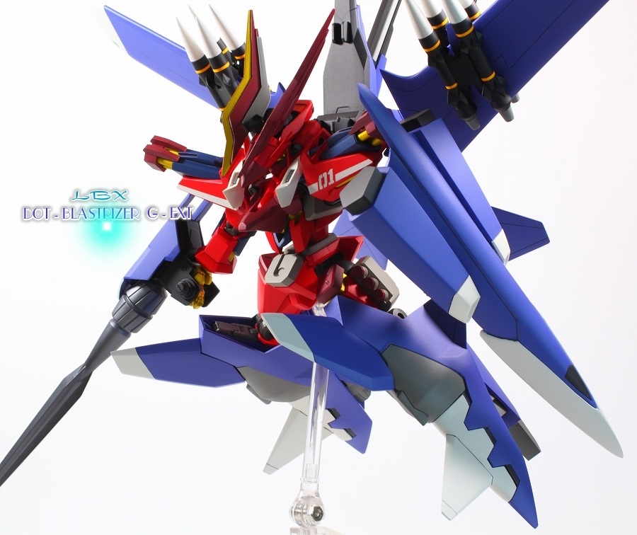 ダンボール戦機 LBX ドットブラスライザー ジーエクスト セット