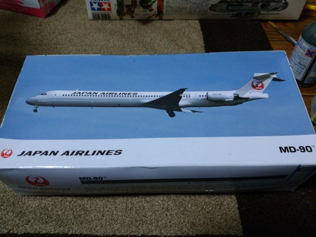 稀少2機set】1/200ハセガワ マクドネルダグラスMD-90 日本エアシステム