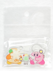 カービィカフェ 2016 アクリルバッジ キーチェーン ワドルディ