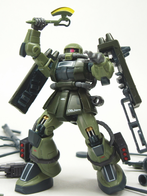 HCM-Pro 41-00 ザクII（第08MS小隊） レビュー 超装備・小隊編GUN P