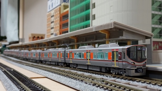 鉄道模型】323系大阪環状線に室内灯 - ビスタ模型鉄道（エヌゲージ日記）