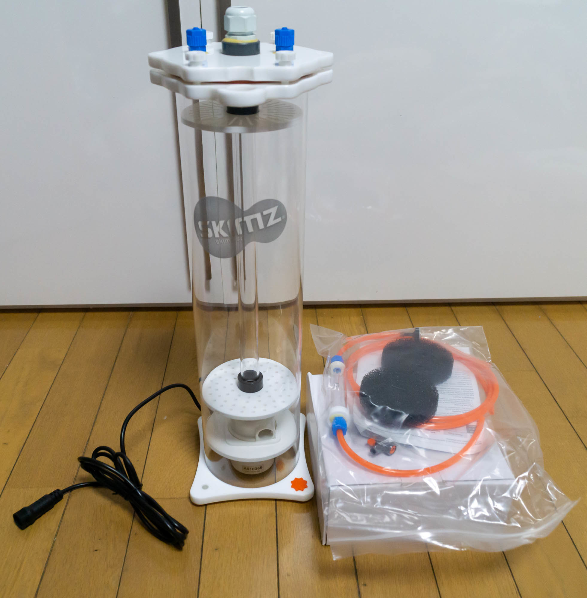 カルシウムリアクターSkimz CM-117が届きました | ZEO水槽日記