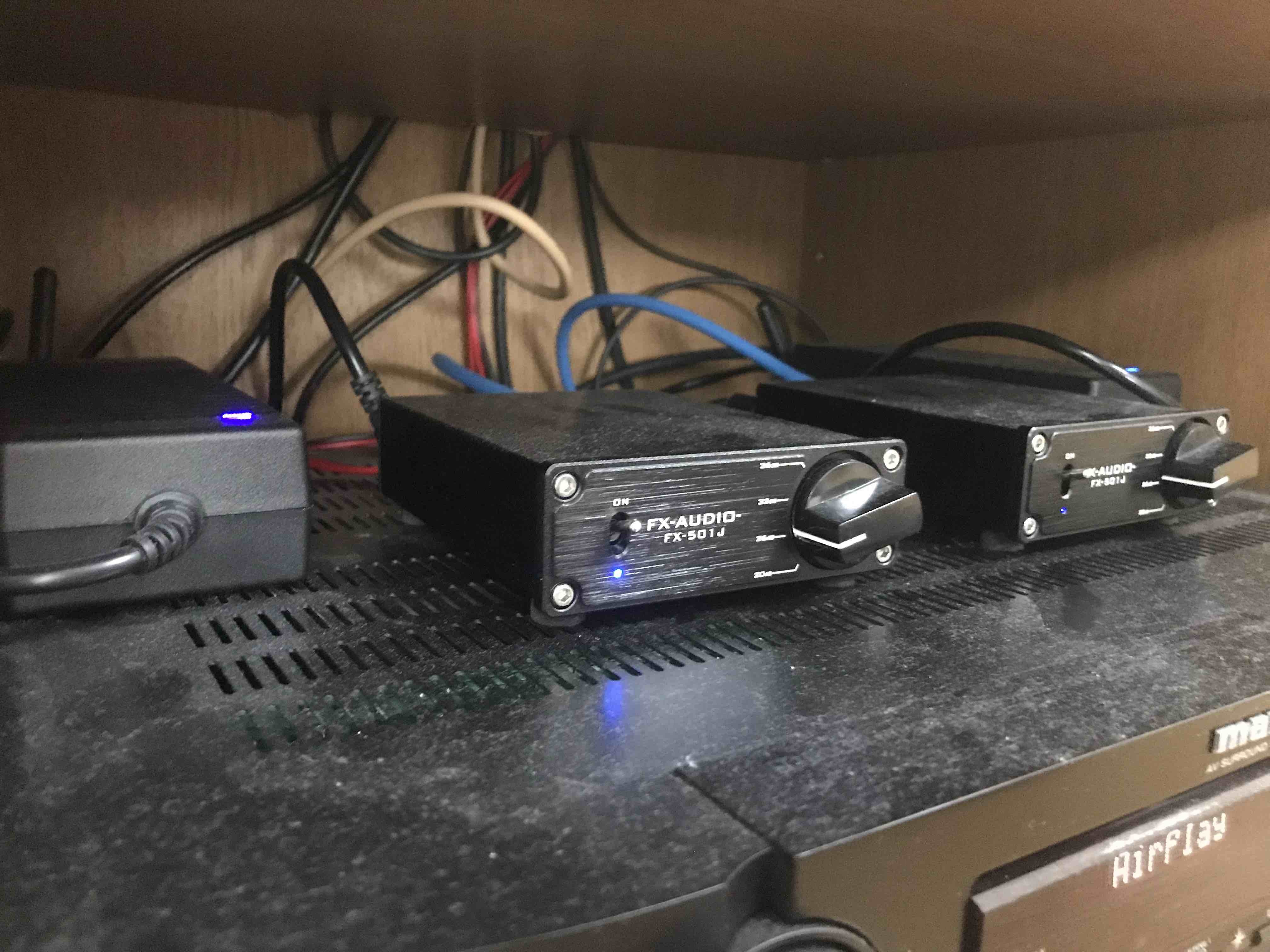 オーディオ】モノラルパワーアンプ『FX-501J』 - オーディオ
