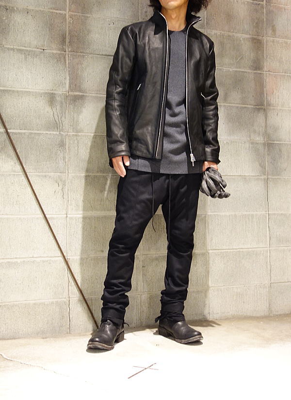 11/8 D.HYGEN ホースレザーハイネックジャケット | MORPHINE_モーフィン