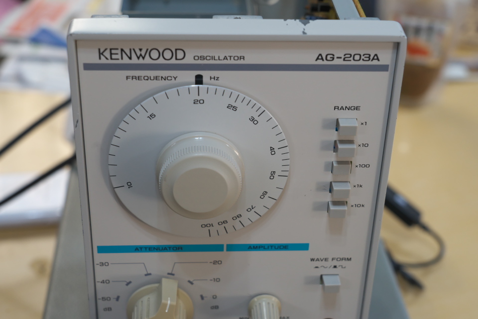 発振器 オシレータ TRIO CR OSCILLATOR AG-203 AG-203 CR TRIO CR発信