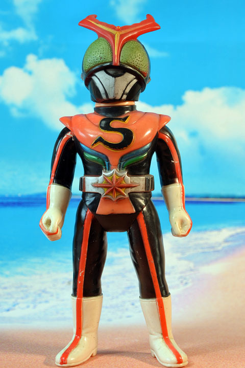 メディコムトイ 東映レトロソフビコレクション 隊長ブランク