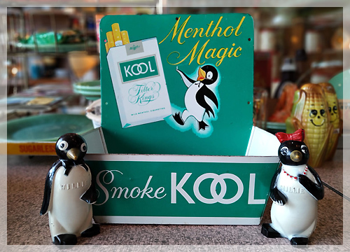 希少・ヴィンテージ】 Kool タバコディスプレイ ペンギンデザイン