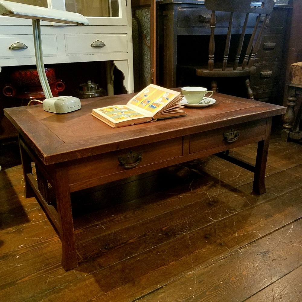 和のアンティーク 瀟洒な文机 - [Sold Out]過去の販売商品