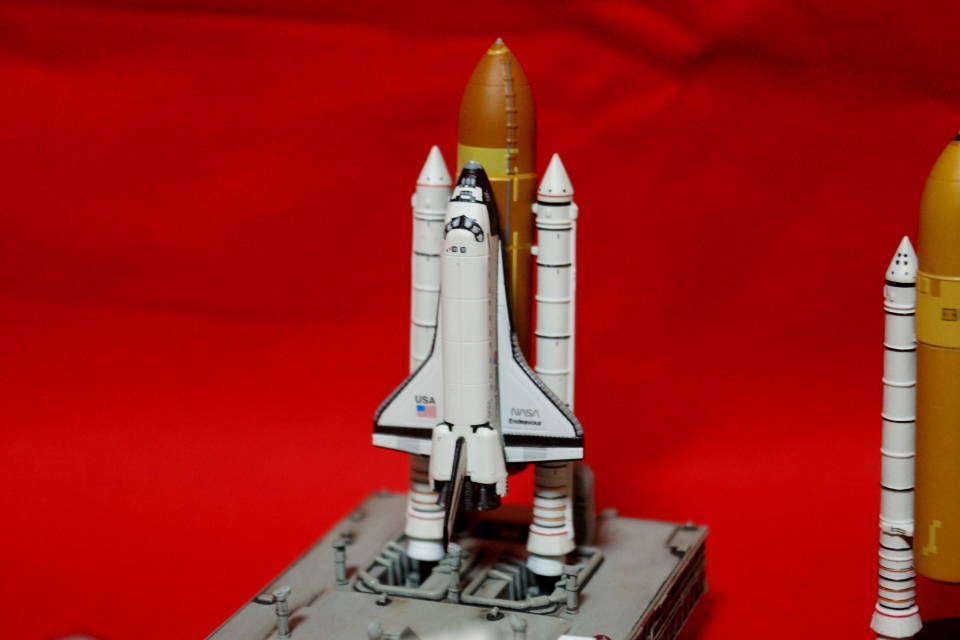 TOMYTEC 技MIXスペースクラフトシリーズ スペースシャトル発射台