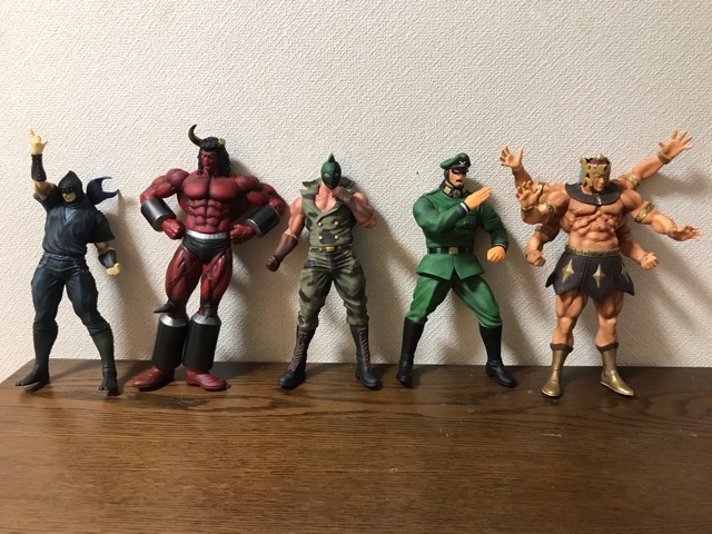 キン肉マン ファイブスタートイ フィギュア ソルジャー チーム 超人