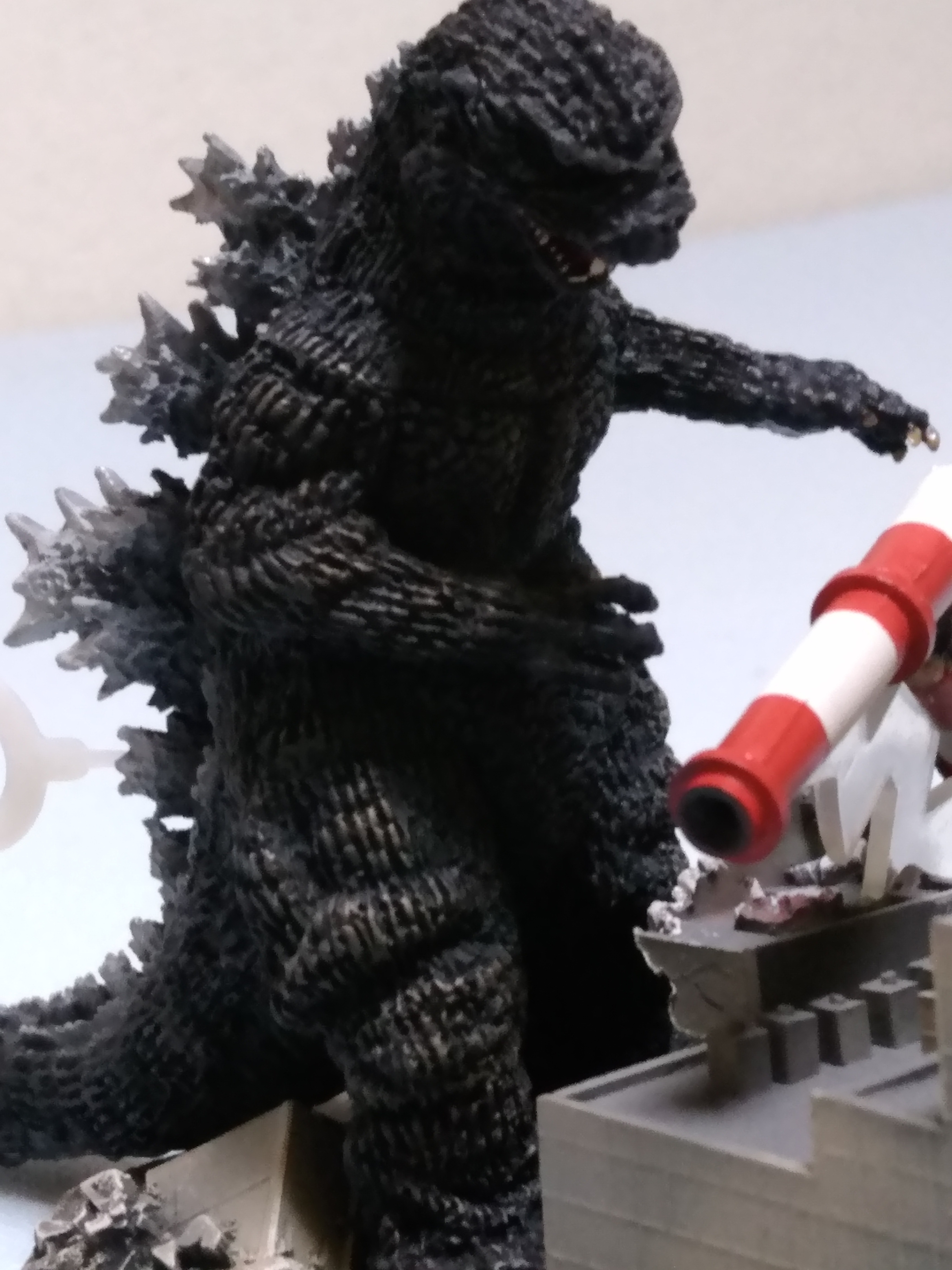 ゴジラオーナメント特撮大百科 ゴジラ1984 井浜原発急襲ver. キャスト