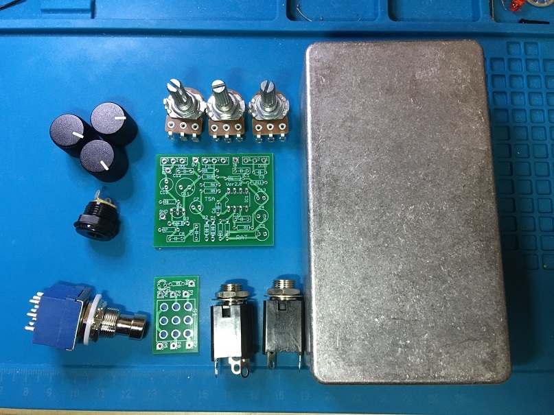 自作 RAT WhiteFace期 LM308N クローン エフェクター 自作 RAT