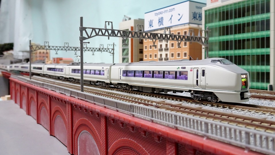 КATO651系スーパーひたち11両セット【ジャンク品】室内灯・ライトLED化