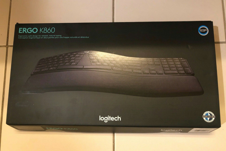 jari】logicool エルゴノミクスキーボード 日本語配列 本体 ロジクール